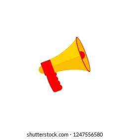 Megaphone icon sign