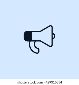 megaphone icon. megaphone sign