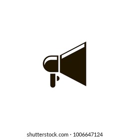 megaphone icon. sign design