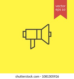 megaphone. megaphone icon. sign design. Vector EPS 10