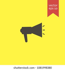 megaphone. megaphone icon. sign design. Vector EPS 10