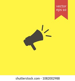 megaphone. megaphone icon. sign design. Vector EPS 10