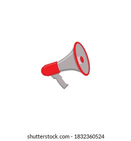 icono de megáfono, signo de megáfono y diseño de vector de símbolo