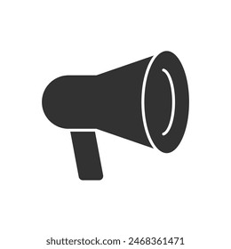 Vektorgrafik des Megaphon-Symbolzeichens