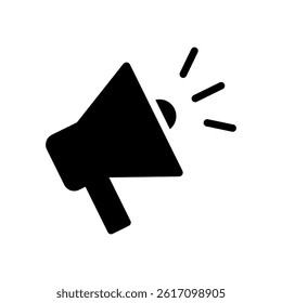 Megaphone icon. Megaphone sign. Vector illustration