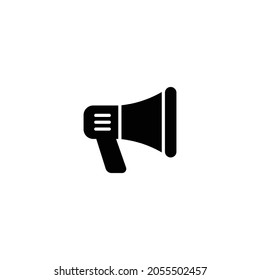 Megaphone icon, megaphone sign vector for web site Computer and mobile app