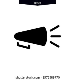 Megaphone icon. speaker icon vector illustration