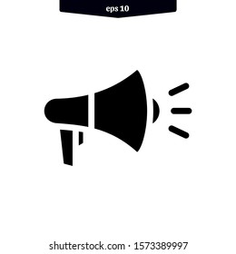 Megaphone icon. speaker icon vector illustration