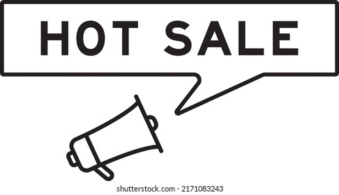 Megaphone icon with speech bubble in word hot sale on white background