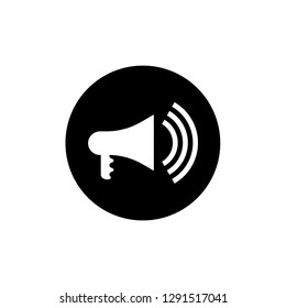 megaphone icon - symbol