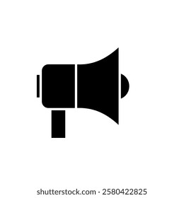 Megaphone Icon. Megaphone Symbol. Loudspeaker Icon Vector. Loudspeaker illustration.