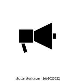Megaphone icon template. Vector illustration