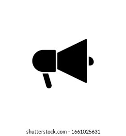 Megaphone icon template. Vector illustration