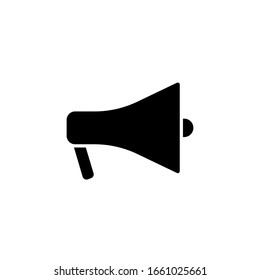 Megaphone icon template. Vector illustration