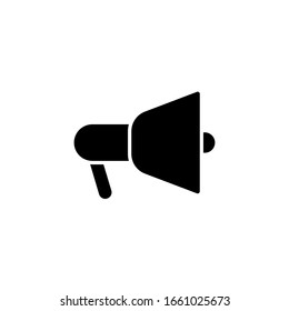 Megaphone icon template. Vector illustration
