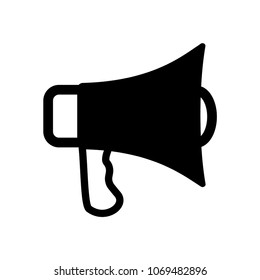 Megaphone icon vector