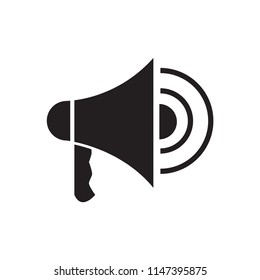 Megaphone icon vector