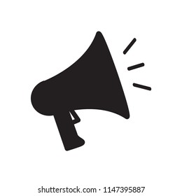 Megaphone icon vector