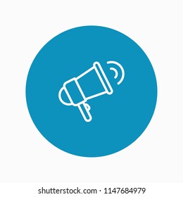 megaphone icon vector