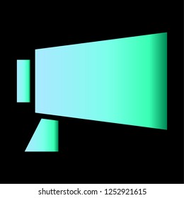 megaphone icon vector