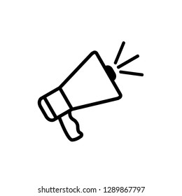 Megaphone icon vector
