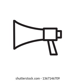 megaphone icon vector