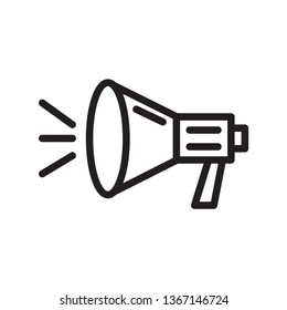 megaphone icon vector