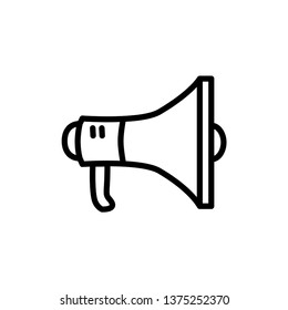 megaphone icon vector