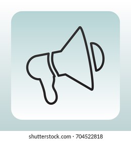  Megaphone icon Vector.