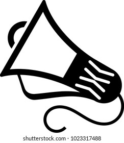Megaphone-Symbol, Vektorgrafik