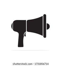 Megaphone icon. Vector concept illustration for design.