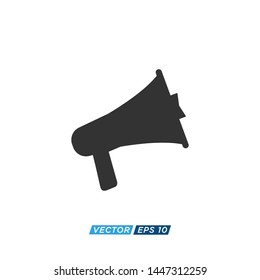 Megaphone Icon Vector Design Illustration 