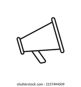 Megaphone icon vector design illustration
