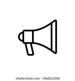 Megaphone icon  vector design template