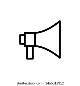 Megaphone icon  vector design template