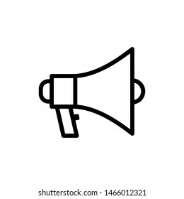 Megaphone icon  vector design template