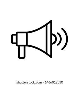 Megaphone icon  vector design template