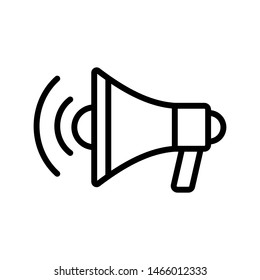 Megaphone icon  vector design template