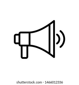 Megaphone icon  vector design template