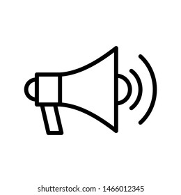Megaphone icon  vector design template