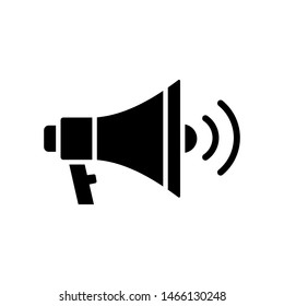 Megaphone icon  vector design template