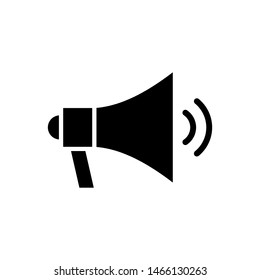 Megaphone icon  vector design template