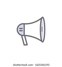 Megaphone icon vector design template