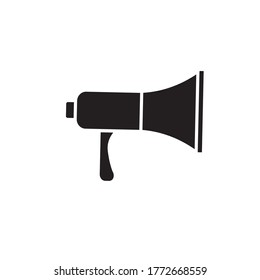 Megaphone icon vector design template