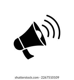 Megaphone icon vector design template