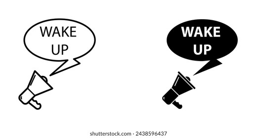 Megaphone icon vector design template