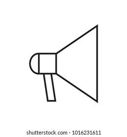 megaphone icon- vector illustration