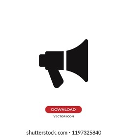 Megaphone icon vector illustration
