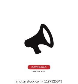Megaphone icon vector illustration