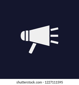 megaphone icon. Vector illustration